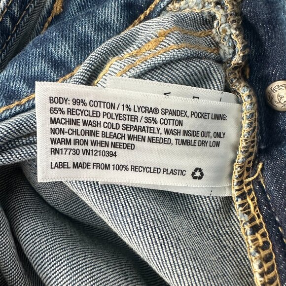 UNIVERSAL THREAD Classic Denim Overalls Jumpsuit Size 10/30 - Picture 10 of 10